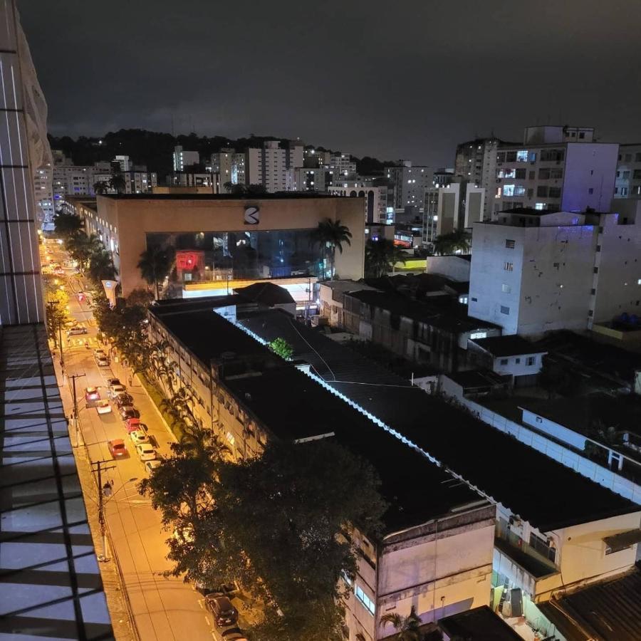Flat Completo Novo A 350M Da Praia Com Piscina São Vicente Exteriér fotografie